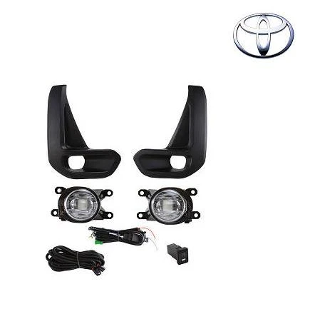 KIT FAROL AUX HILUX 2021 ACIMA COM LED BOTAO ORIG