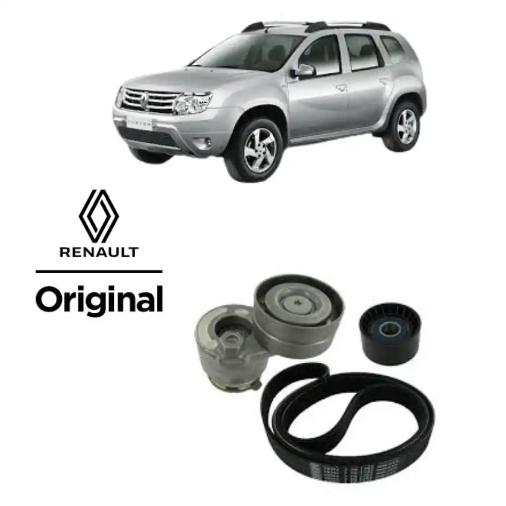KIT CORREIA ALTERNADOR DUSTER 2.0 2011 ACIMA