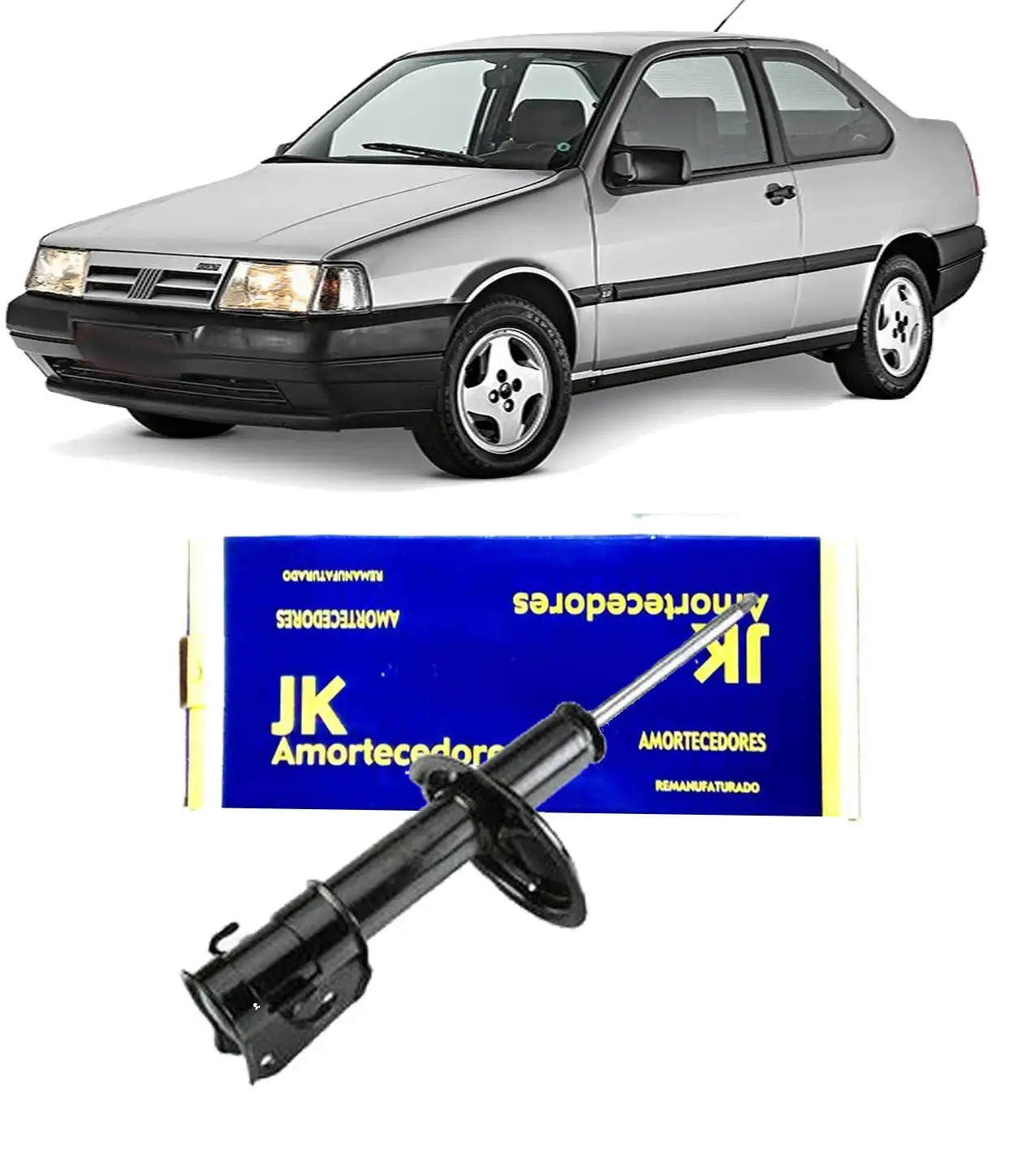 AMORTECEDOR DIANTEIRO FIAT TEMPRA 1991 A 1994 ESTRUT. REMAN