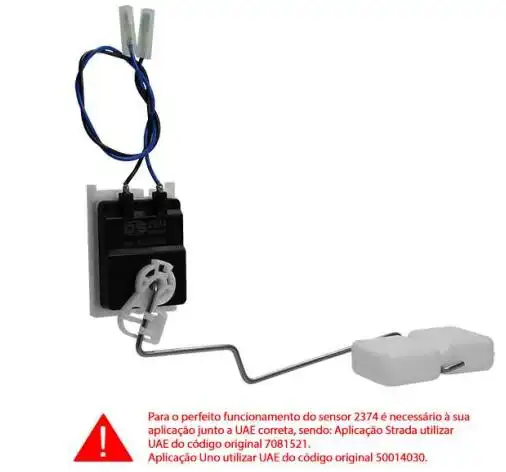 BOIA TANQUE FIAT STRADA 1.8 8V 2003 A 2004