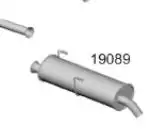 SILENC TRAS PEUGEOT 206 1.0 16V 1.4 8V 1.6 8/16V 04/