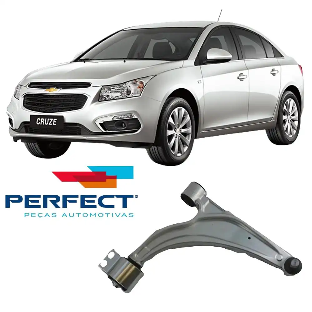BANDEJA DIANTEIRA CRUZE 2012 A 2016 DIREITA COM PIVO