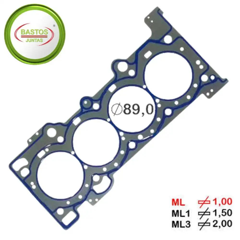 JUNTA CABECOTE FUSION 2.0 16V GASOLINA 2012 A 2021 METAL
