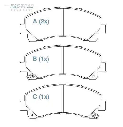 PASTILHA FREIO DIANTEIRA S-10 2.4 2.8 2012 A 2016 CERAMICA