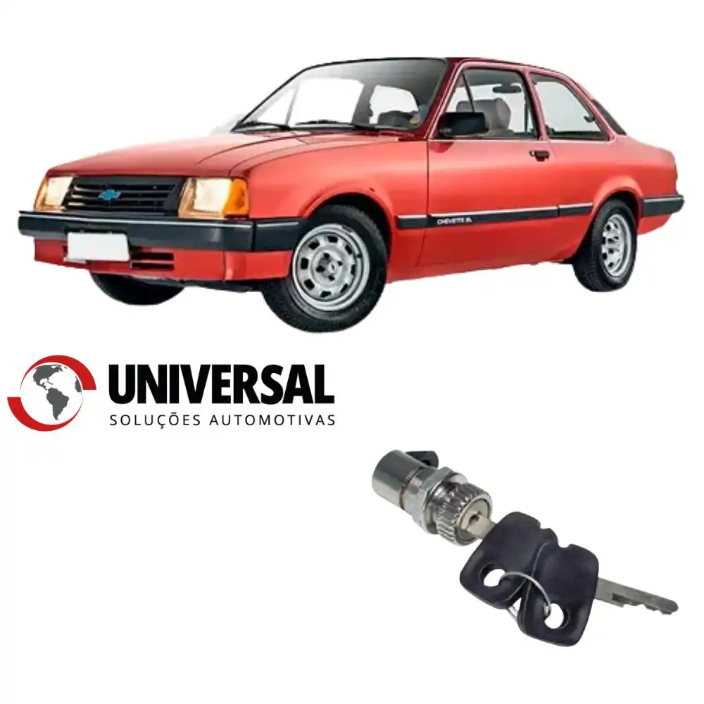 FECHADURA PORTA LUVAS CHEVETTE /82 C/ CHAVE