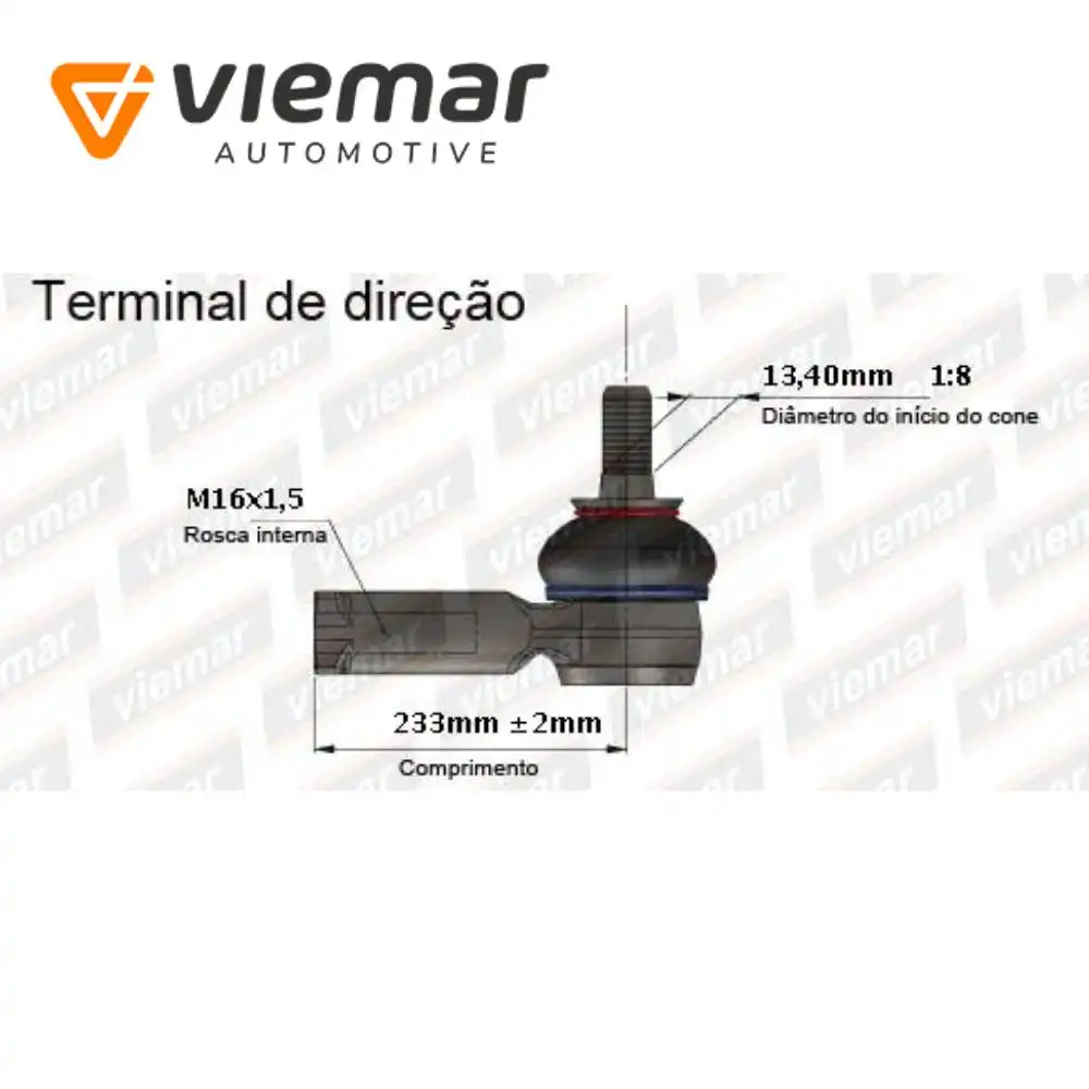 PONTEIRA DIRECAO HYUNDAI IX35 2010/, SPORTAGE 11/16 ESQ