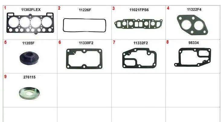 JUNTA MOTOR CHT 1.6 ALCOOL/GASOLINA S/RETENTOR SUPERIOR