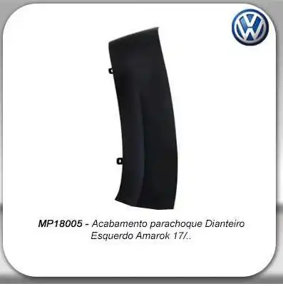 MOLDURA PARALAMA DIANT AMAROK 2017 EM DIANTE DIR (PTE PARACH