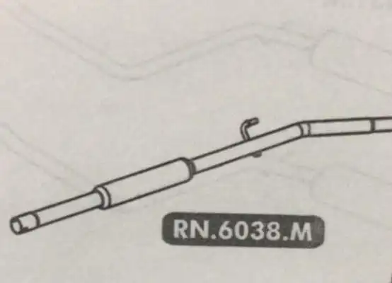 SILENC INTERM RENAULT CLIO 1.0 16V 13/16