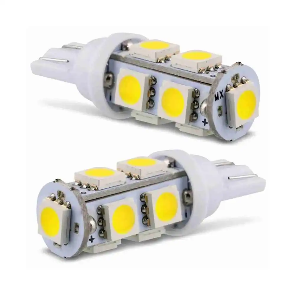 LAMPADA SINALEIRA PINGO DAGUA DE LED BRANCO 9 LED 6000K