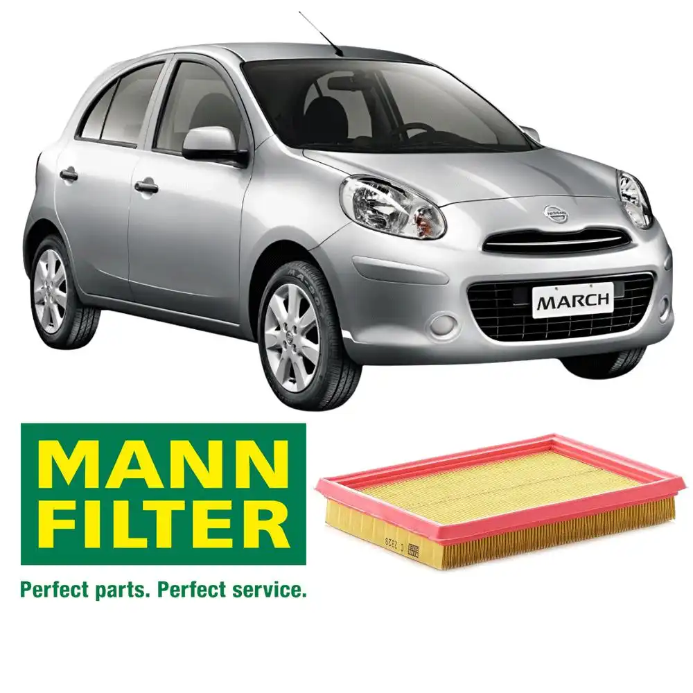 FILTRO AR MOTOR NISSAN MARCH 1.0 16V 2012 A 2015