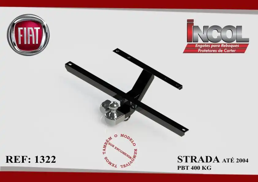ENGATE CARRETINHA FIAT STRADA 98/04 (FURO LONGARINA)