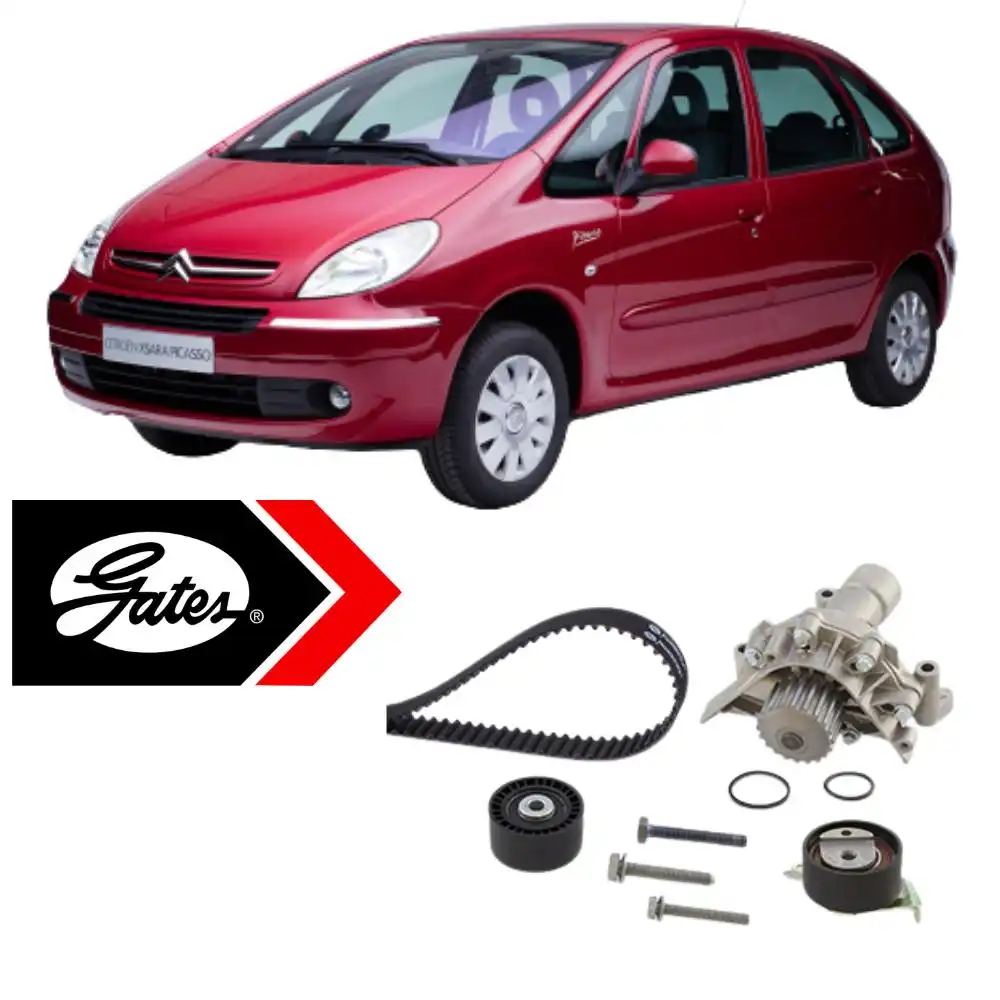 KIT CORREIA DENTADA PICASSO 2.0 16V 2000 A 2012 C/ BOMBA DAG