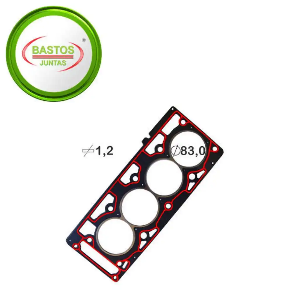 JUNTA CABECOTE FIESTA 1.6 8V ZETEC ROCAM 1999 A 2014 FIBRA