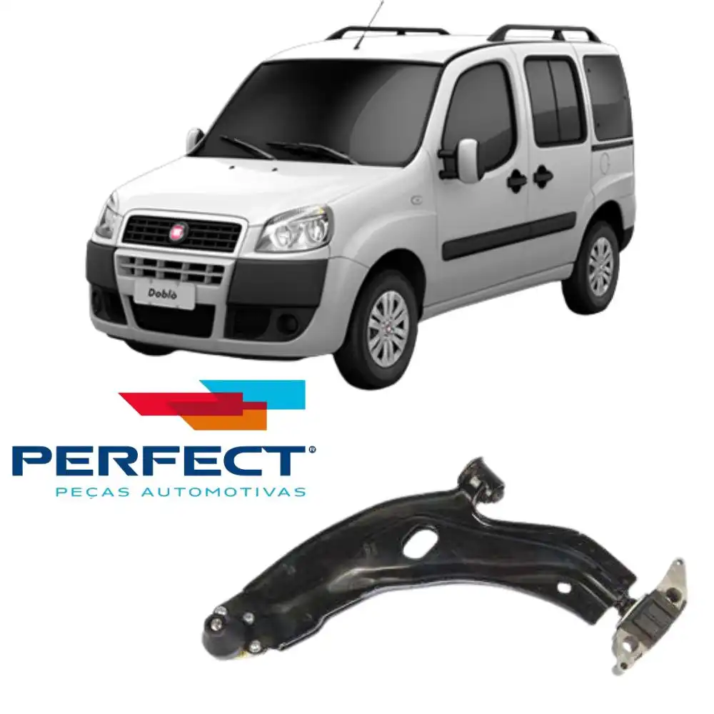 BANDEJA INFERIOR DOBLO 2002 A 2016 ESQUERDA COM PIVO