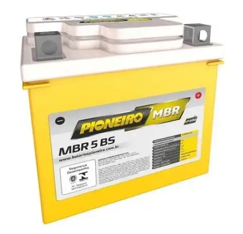 BATERIA UNIVERSAL MOTO MBR5BS 12V 5 AMP