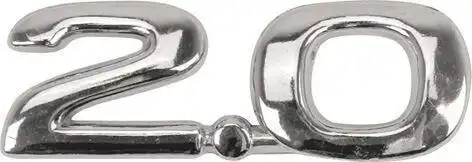 EMBLEMA SANTANA 2.0 CROMADO