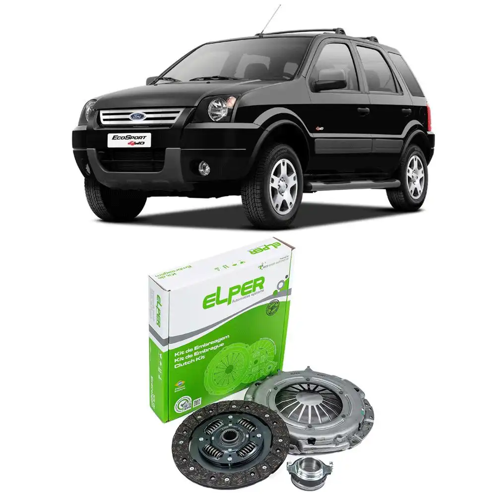 KIT EMBREAGEM ECOSPORT 2.0 16V 4X4 2003 A 2012 COM ROLAMENTO