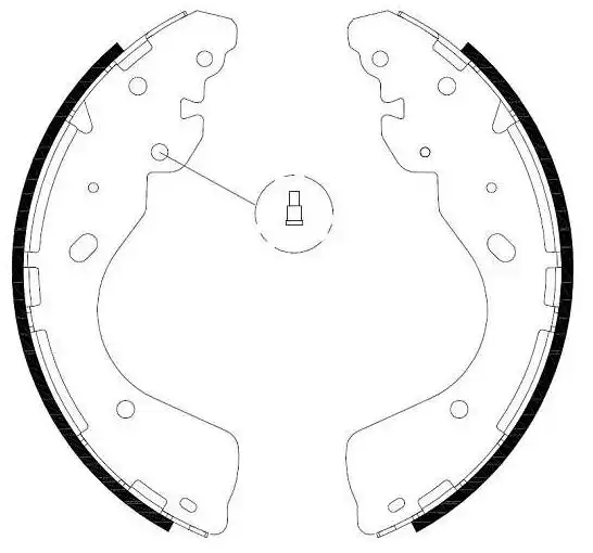 SAPATAS FREIO RANGER 13/  FRONTIER 2.5 07/