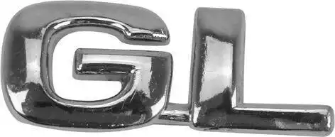 EMBLEMA GL CORSA CROMADO