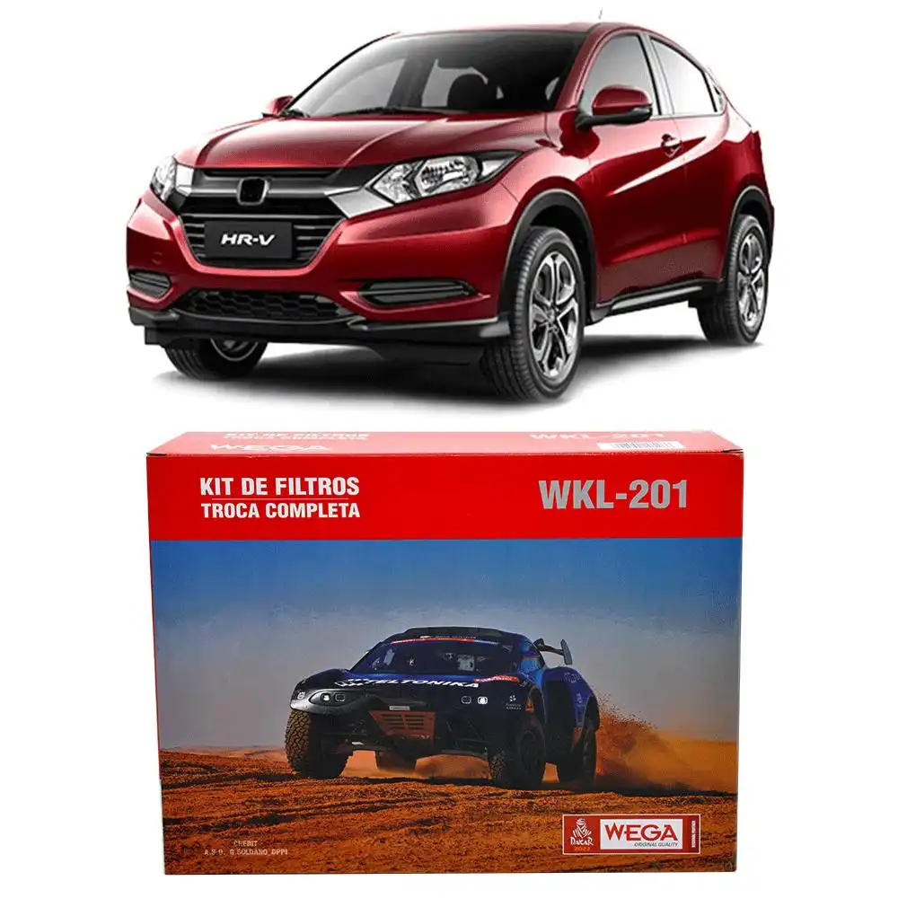 KIT FILTROS HONDA HR-V 1.8 16V 2015 A 2019