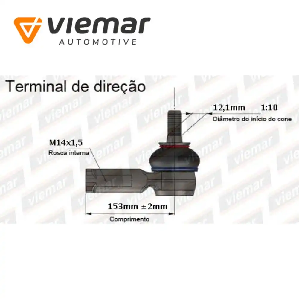 PONTEIRA DIRECAO FIAT IDEA 06/ STRADA ADVENTURE ESQ PINO 12