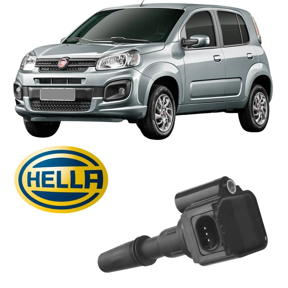 BOBINA INJ ELET FIAT UNO 1.0 6V 2016 ACIMA