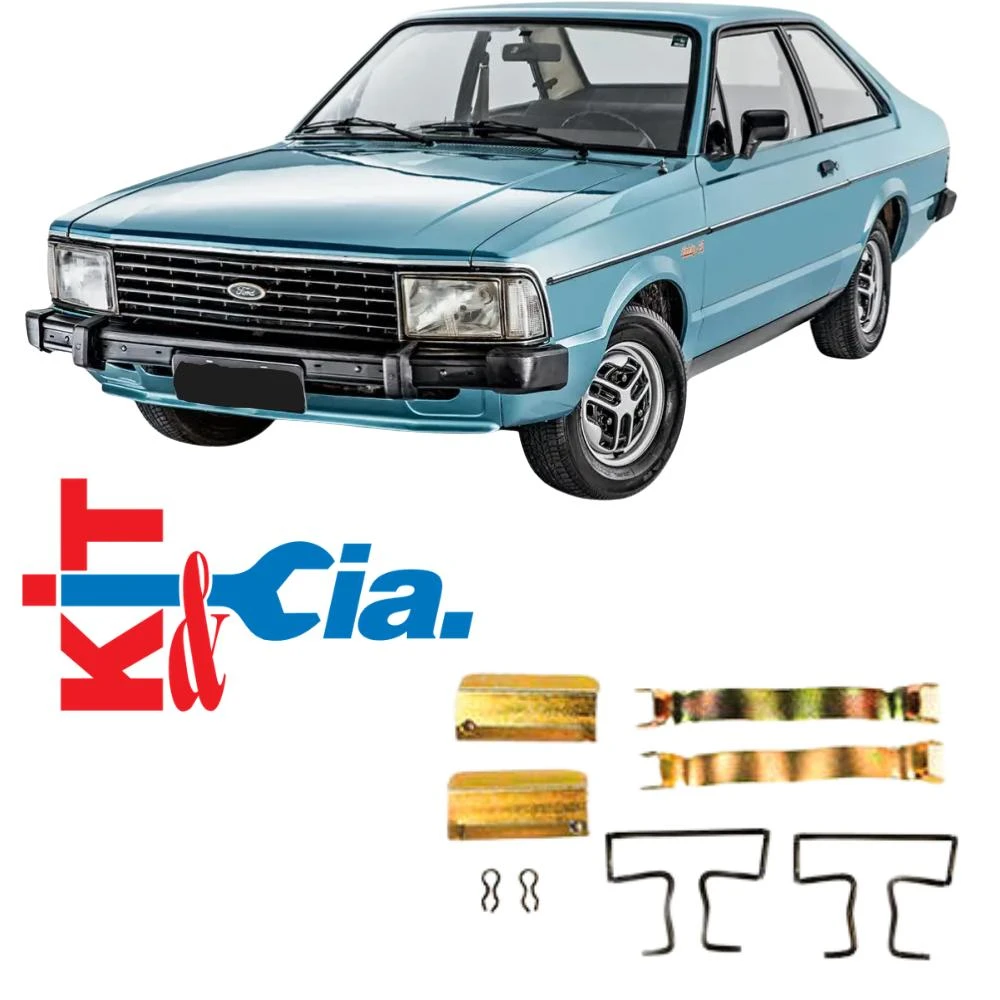 MOLA PASTILHA FREIO CORCEL I, II C/ CUNHA KIT BEN