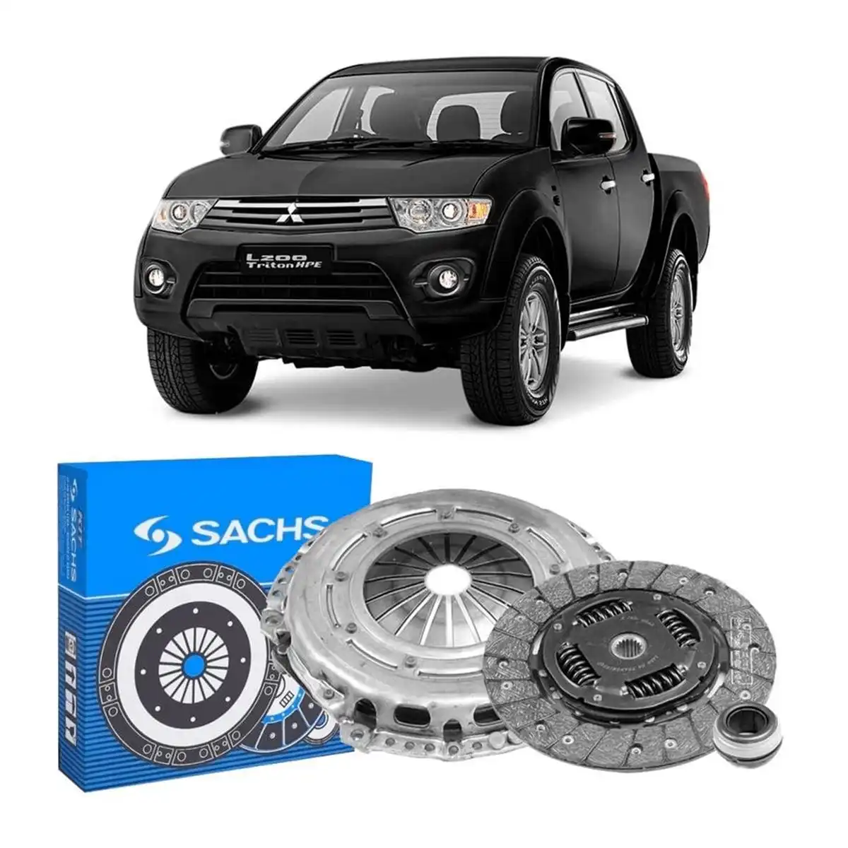 KIT EMBREAGEM MITSUBISHI L-200 TRITON 3.2 3.5 2008 A 2018