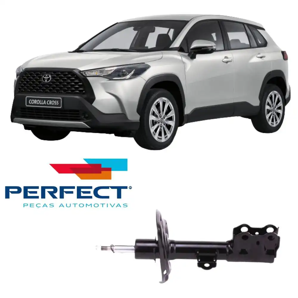 AMORTECEDOR DIANTEIRO TOYOTA COROLLA CROSS 1.8 2021 ACIMA
