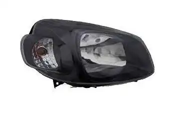 FAROL FIAT UNO 2010 A 2014 ESQUERDO MASCARA NEGRA