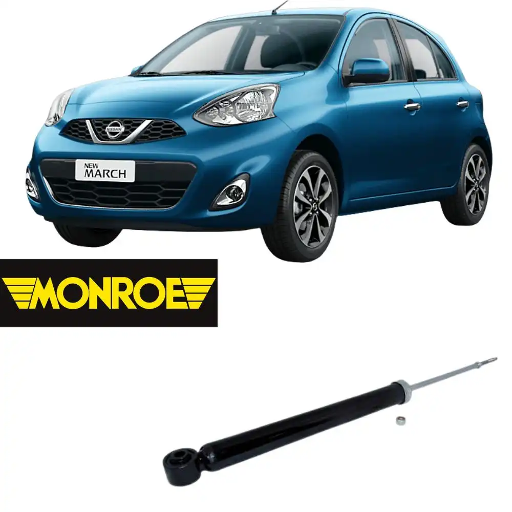 AMORTECEDOR TRASEIRO NISSAN MARCH 2011/