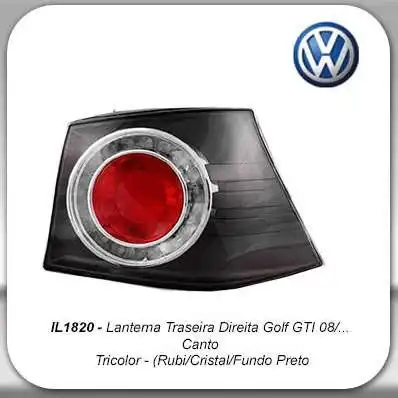 SINAL TRAS GOLF 07/12 DIR PRETA (CANTO)