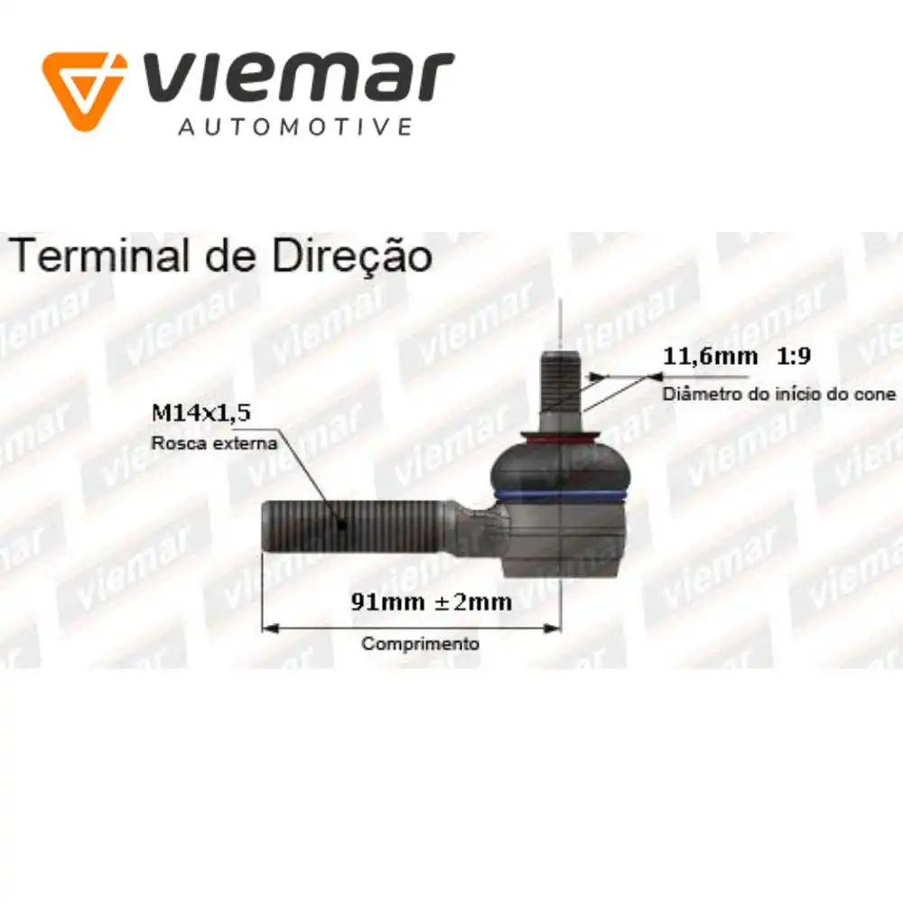 PONTEIRA DIRECAO CORCEL BELINA