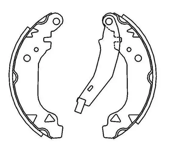 SAPATAS FREIO RENAULT CLIO ARGENTINO 1996 A 2000