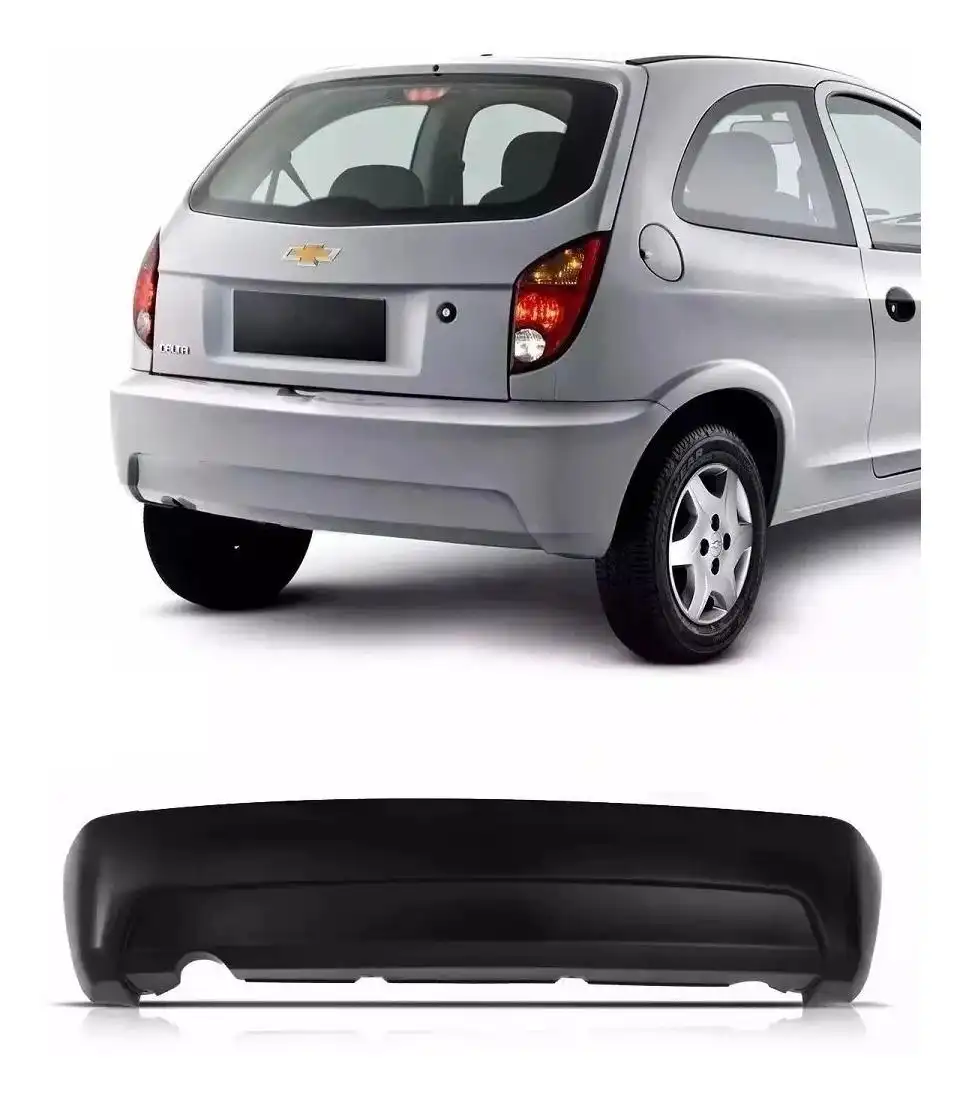 PARACHOQUE TRASEIRO CELTA 2007 A 2015 PRETO LISO