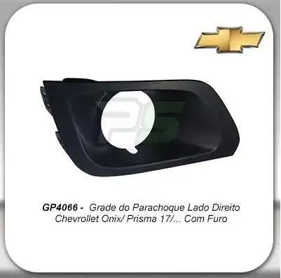 GRADE PARACHOQUE DIANT ONIX PRISMA 17/ DIR COM FAROLETE