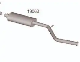 SILENC INTERM PEUGEOT 206 1.6 8V 98/01