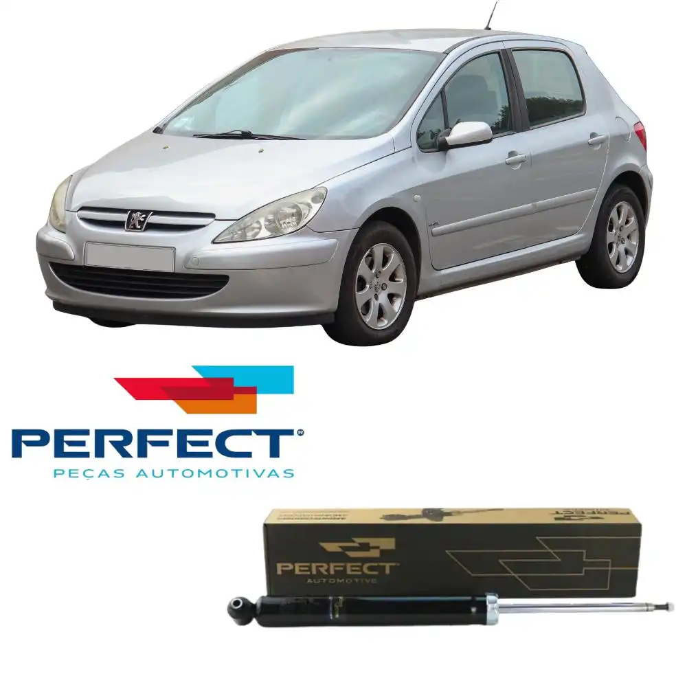 AMORTECEDOR TRASEIRO PEUGEOT 307 2001 A 2012
