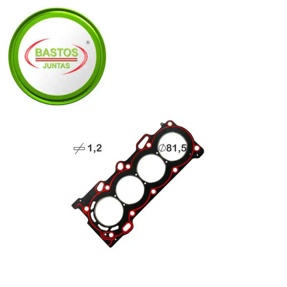 JUNTA CABECOTE TOYOTA COROLLA 1.6 1.8 16V 2003 A 2010 FIBRA