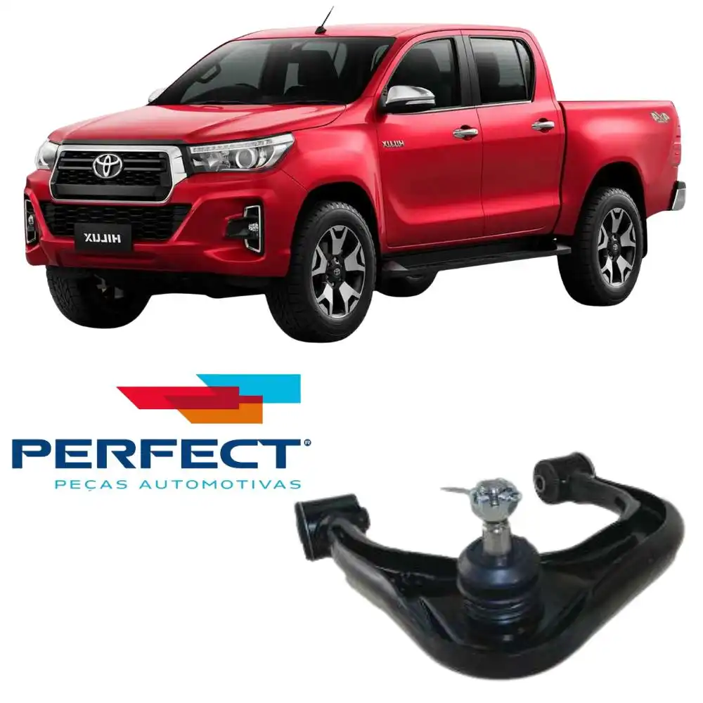 BANDEJA DIANTEIRA TOYOTA HILUX 2005 A 2020 SUP ESQ COM PIVO