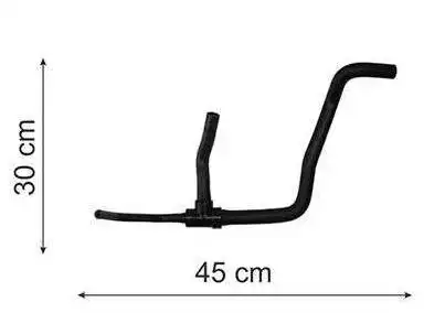 MANGUEIRA RADIADOR AR QUENTE CORSA CLASSIC 2011/ (RAMIFICADA