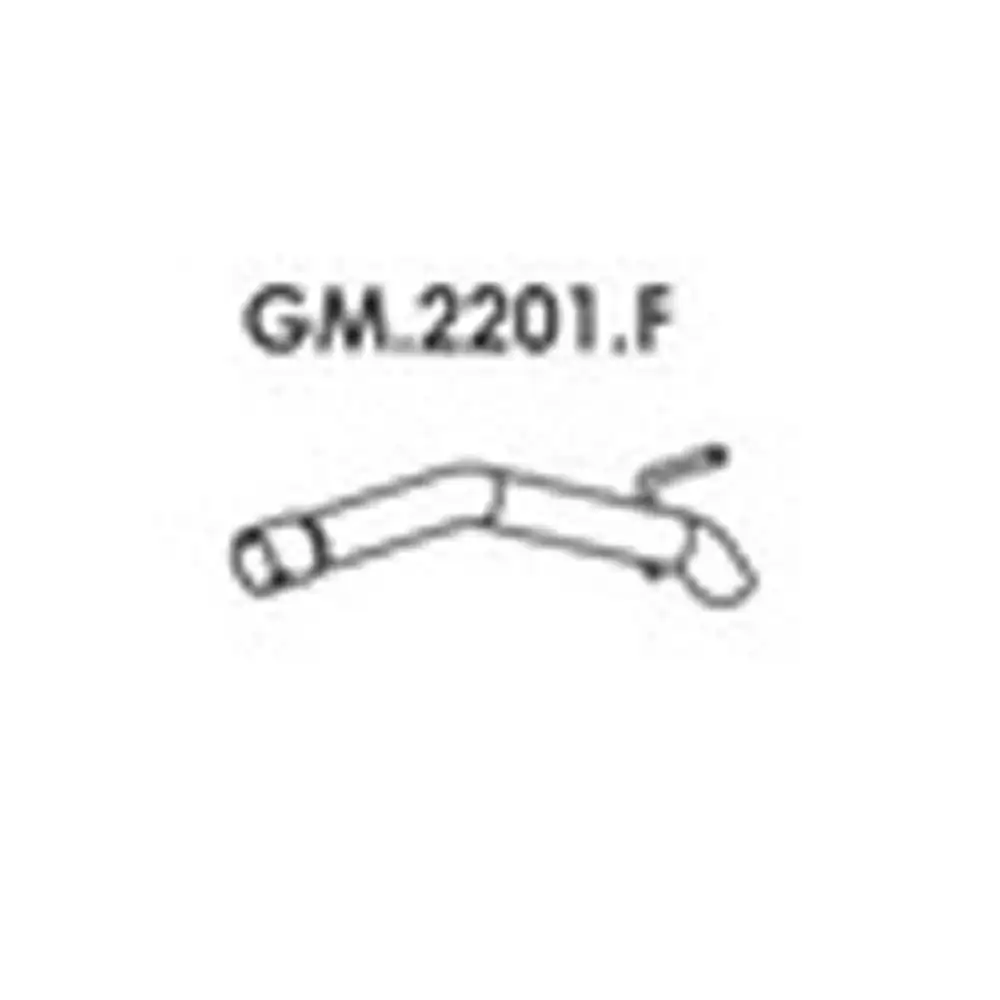 TUBO TERMINAL CRUZE 1.8 16V 12/ (FINAL HATCH)