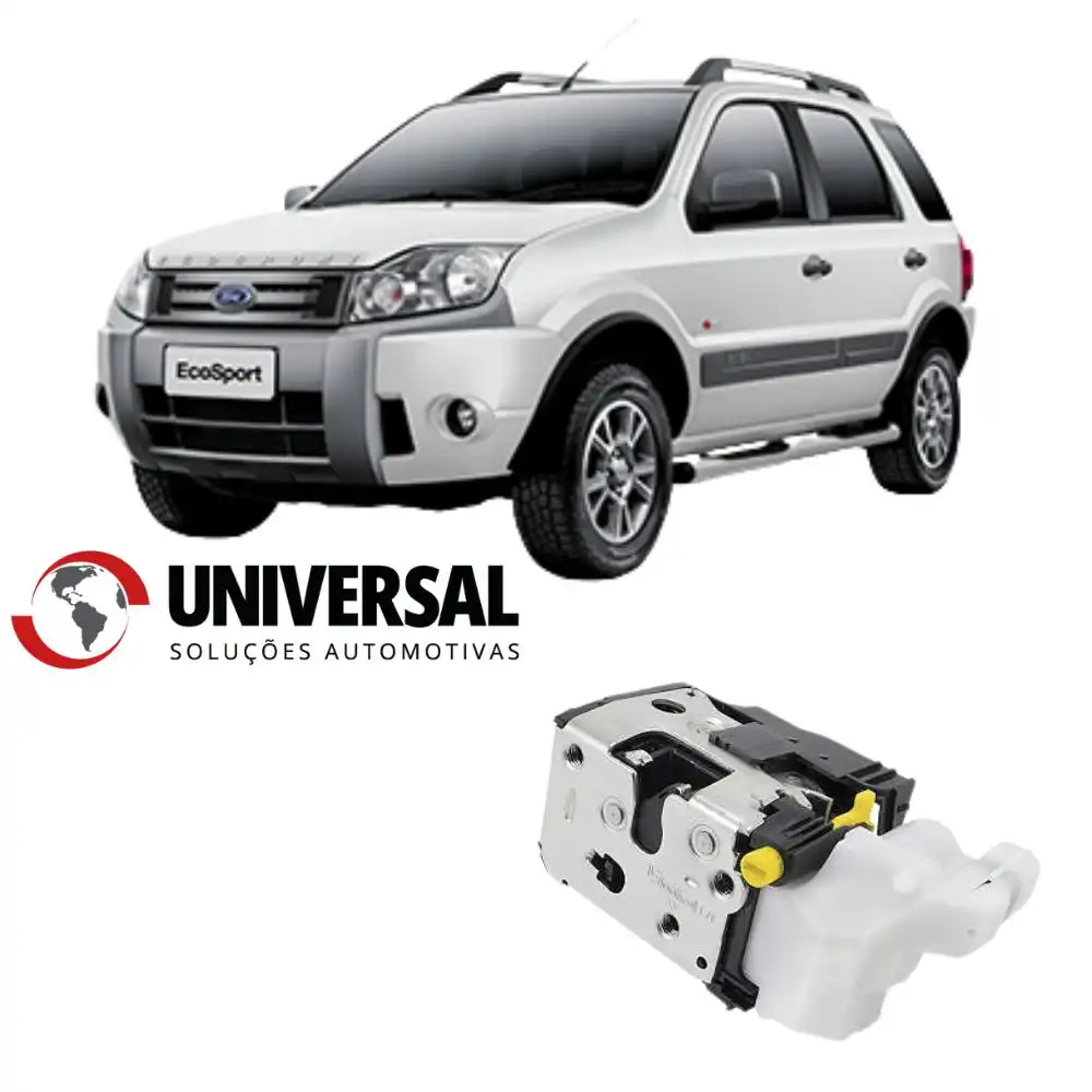 FECHADURA PORTA ECOSPORT 2002 A 2012 TRAS ESQ ELETRICA