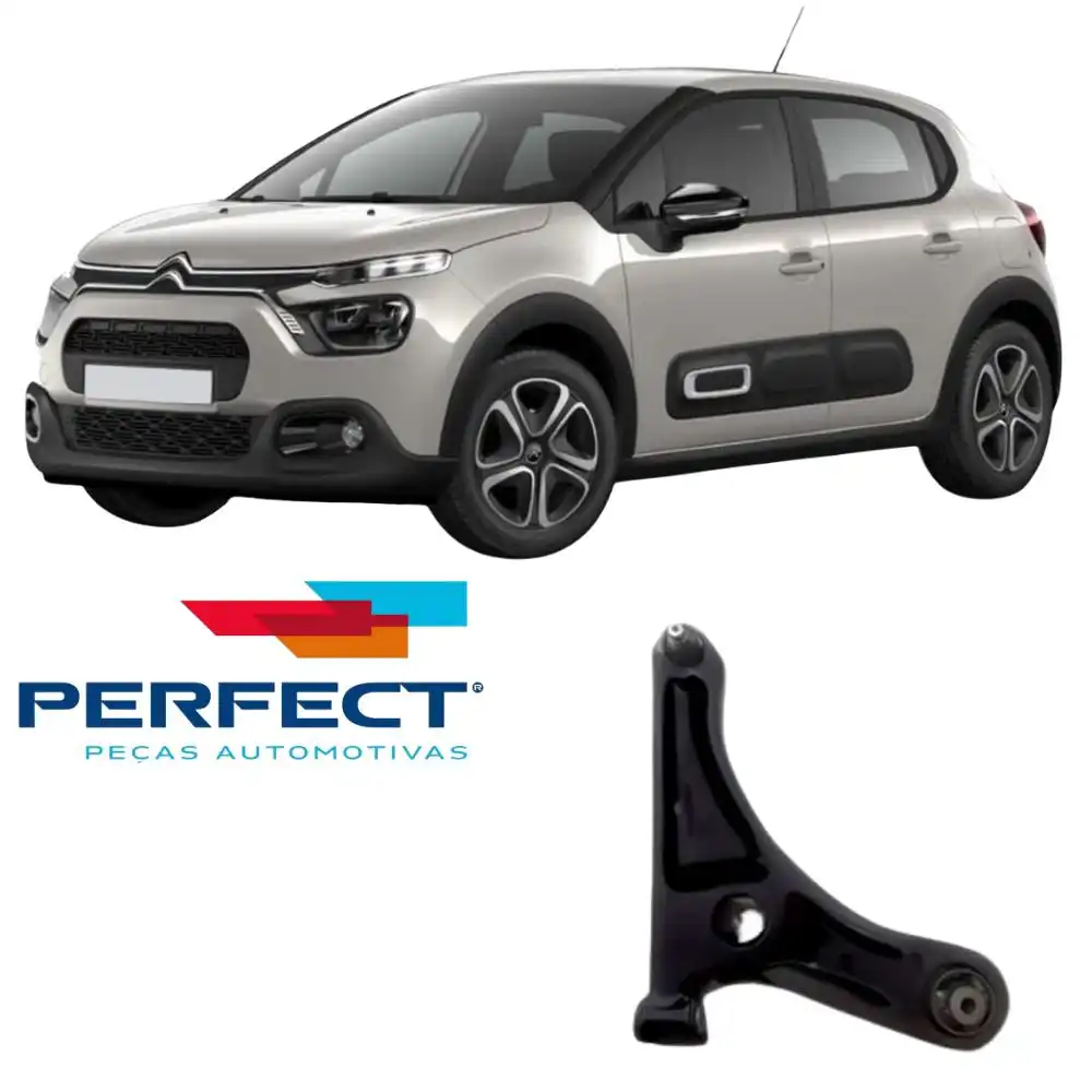 BANDEJA DIANTEIRA CITROEN C3 2022 ACIMA INF DIR COM PIVO