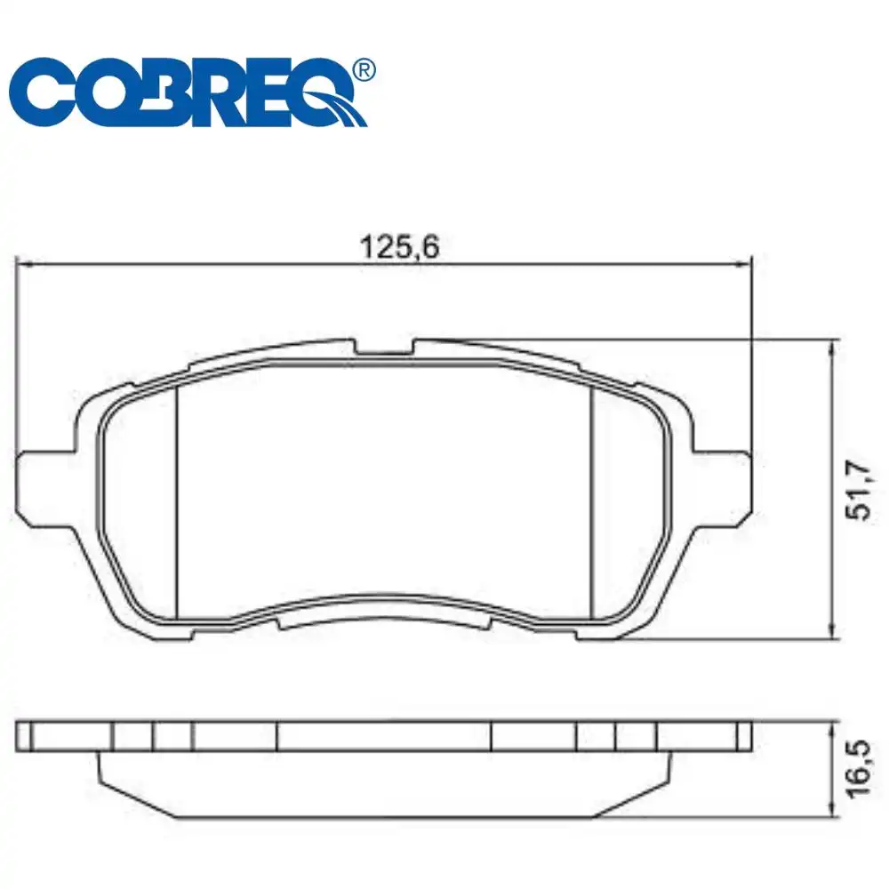 PASTILHA FREIO DIANTEIRA NEW FIESTA 2010/ SISTEMA LUCAS SEM