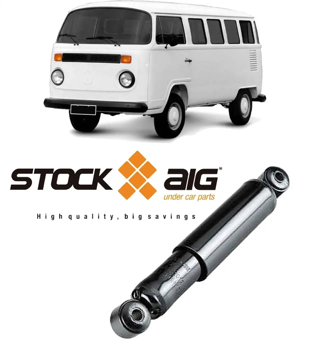 AMORTECEDOR TRASEIRO KOMBI 1953 A 1975