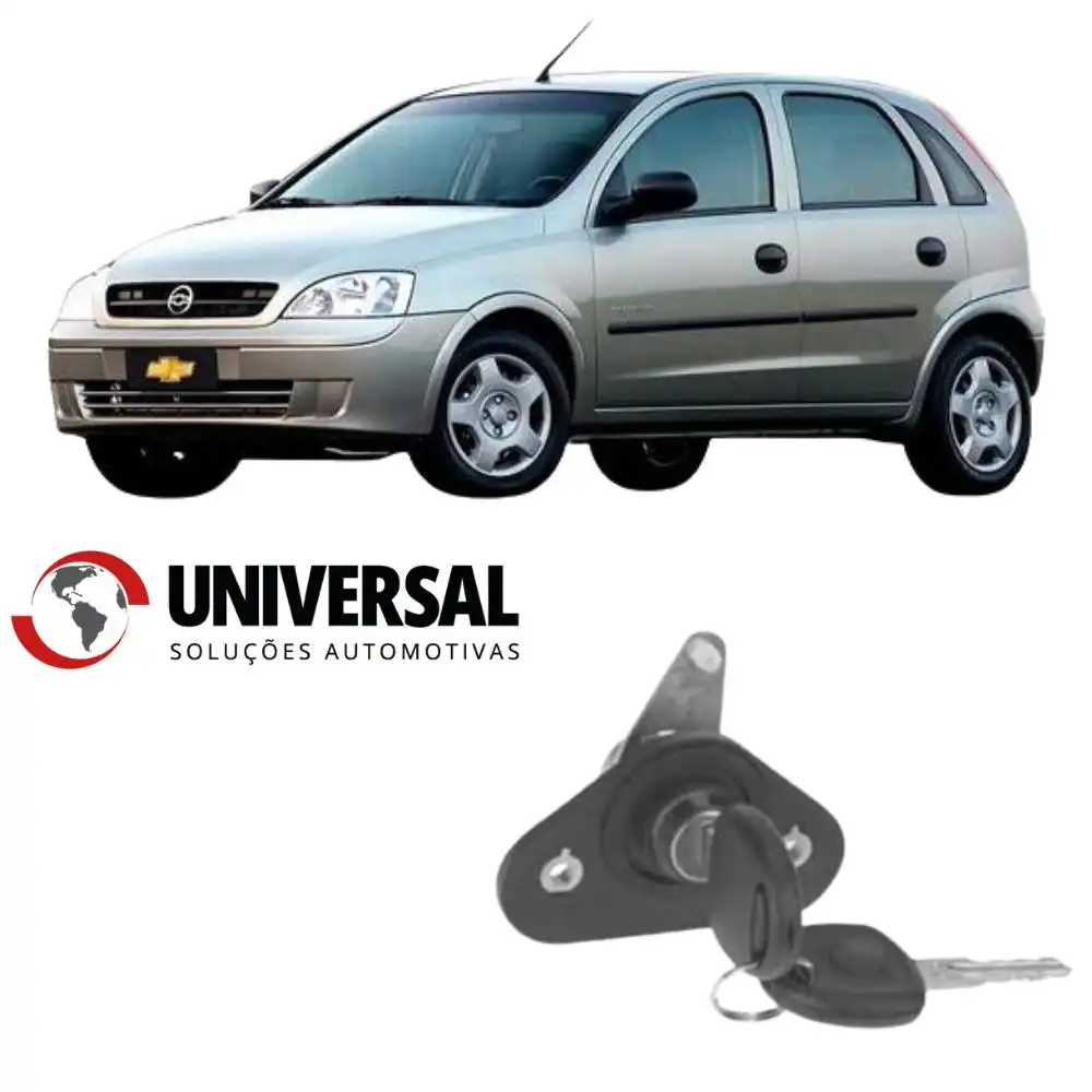CILINDRO PORTA MALAS CORSA HATCH MERIVA 02/12 C/CHAVE