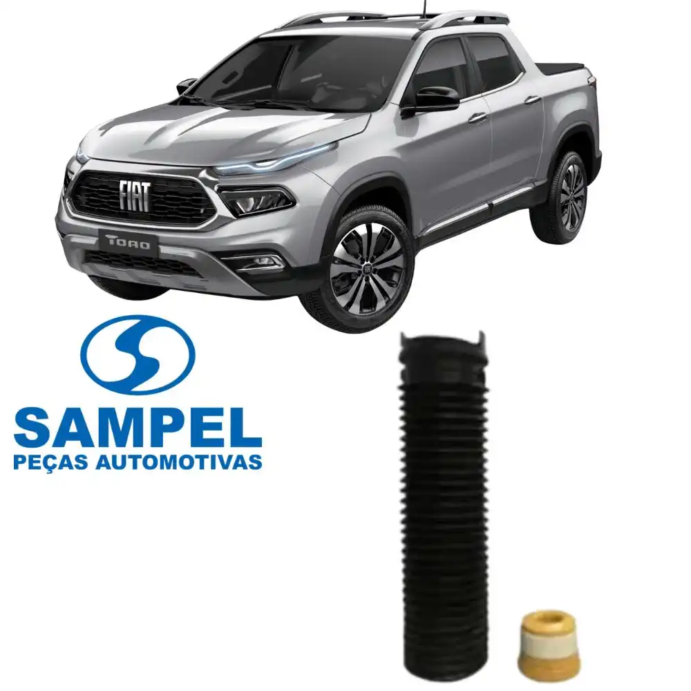 KIT AMORTECEDOR TRASEIRO FIAT TORO 2016 EM DIANTE