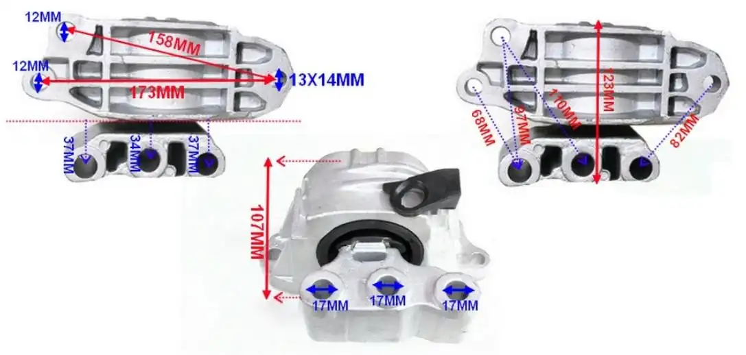 CALCO MOTOR FIAT TORO 2.4 FLEX 2016 EM DIANTE DIR